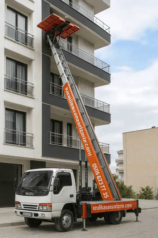 Yazıbaşı dar sokak asansör kurulumu